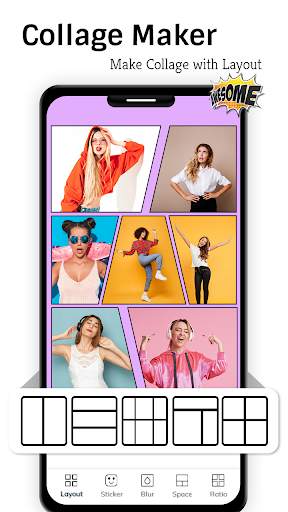Photo Collage Maker - Selfie Camera Beauty Filters screenshot 1