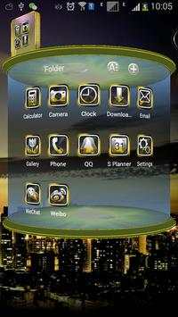 GoldAge Next Launcher 3D Theme screenshot 3