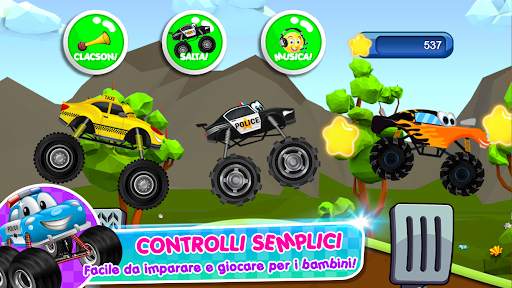 Monster Trucks Game for Kids 2 screenshot 5