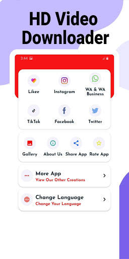 Fast Video Downloader -All Social media downloader screenshot 1