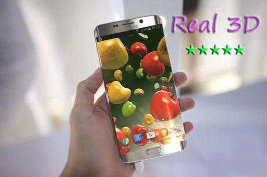Fruits 3D Live Wallpaper screenshot 1