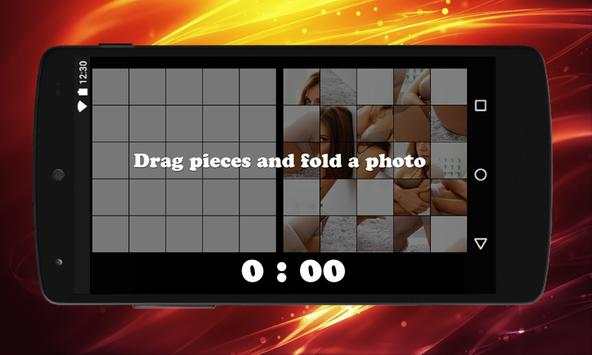 Sexy Girls Puzzle screenshot 2