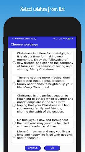Christmas Greeting Card Maker screenshot 3