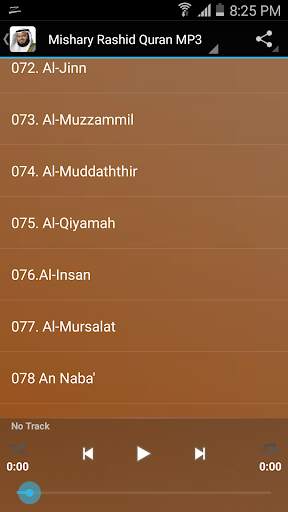 Mishary Rashid Quran MP3 screenshot 1
