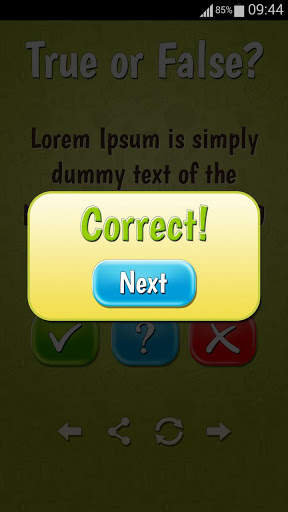 True Or False Trivia screenshot 2