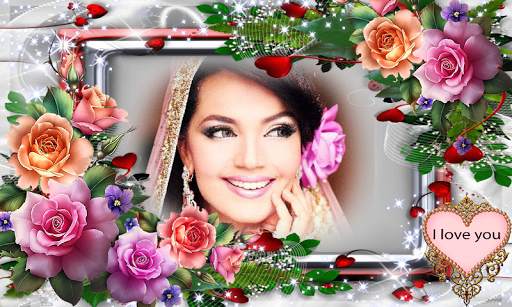 Lovely flower photo frame screenshot 4