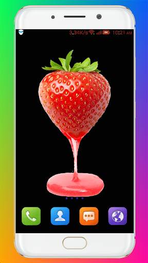 Strawberry Wallpaper HD screenshot 2
