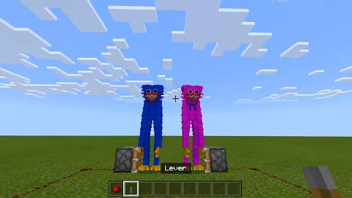 Huggy Wuggy Mod In Minecraft screenshot 2