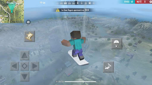 Map FF Fire Minecraft PE Skins screenshot 2