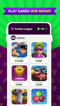 Pocket League - Play and Earn Paytm Cash Daily! screenshot 1