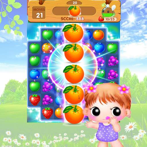 King of Fruit Link Crush 2023 screenshot 1
