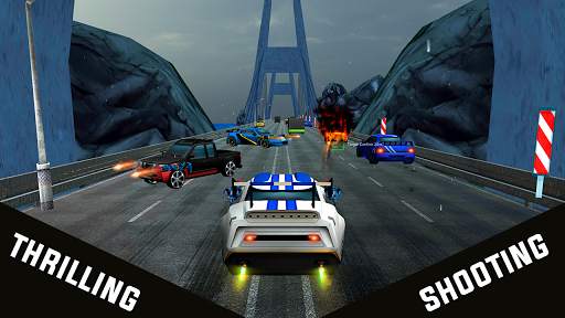 Traffic Car Shooter Racing screenshot 2