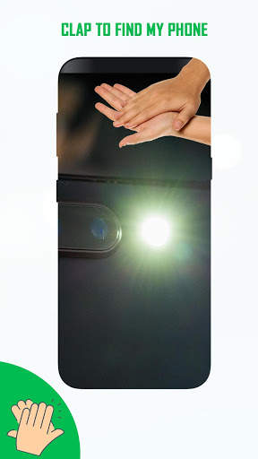 Flash Light on Clap - Find my phone screenshot 5