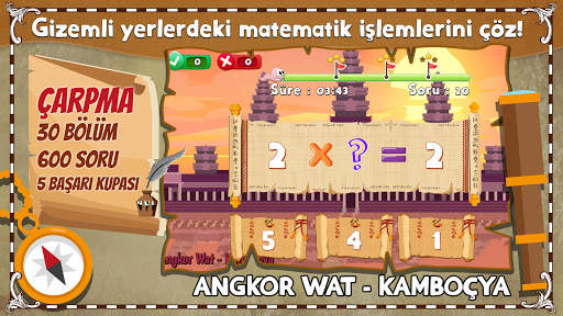 Çarpma - Çarpım Tablosu - Matematik Oyunu screenshot 2