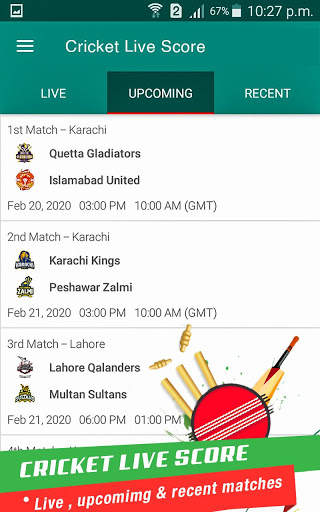 Cricket Live Score - Pakistan League screenshot 4