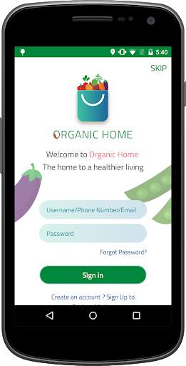 Organic Home screenshot 1