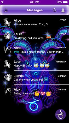 Capricornus Emoji Keyboard स्क्रीनशॉट 4