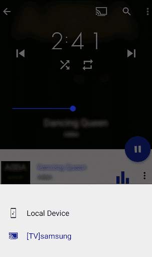 TuneCast DLNA Music Samsung TV screenshot 5