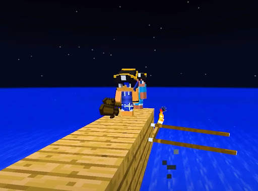 Raft Survival Mod Map screenshot 4