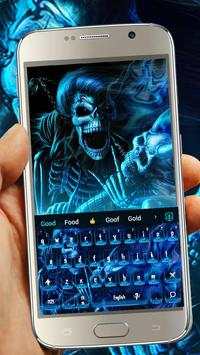 Skull Music Rock Keyboard screenshot 1