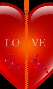 Heart Love Locked Screen screenshot 2