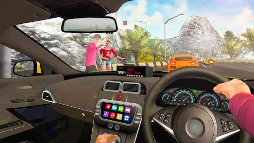Real Taxi Game Driver 3D screenshot 3