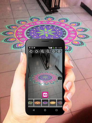 Rangoli Design Photo Camera screenshot 4