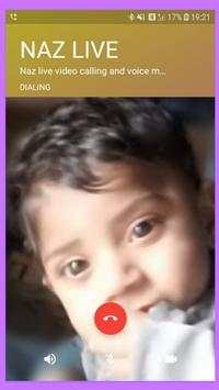 Naz live video calling and voice Messenger screenshot 1