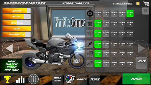 Drag racing game - Drag bikes screenshot 5