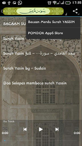 Bacaan YASSIN - MP3 screenshot 4
