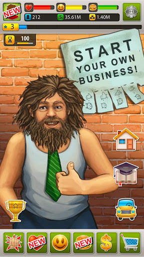 Hobo World - life simulator screenshot 4