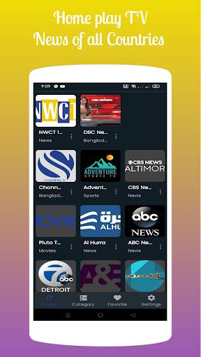 STV- All live TV channel App screenshot 2