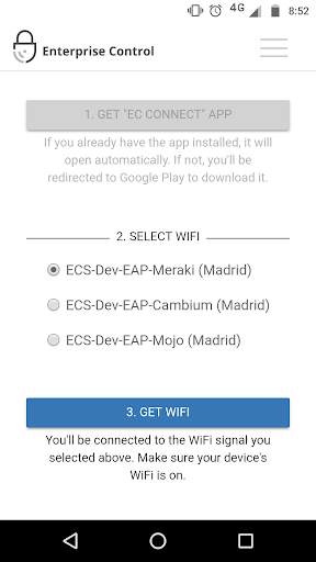 EC Connect screenshot 4