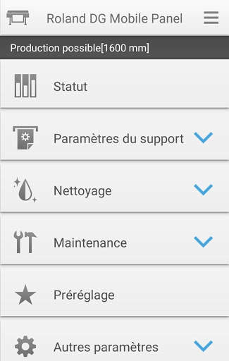 Roland DG Mobile Panel 2 screenshot 2