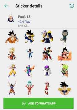 Dragon Ball Stickers (2019) screenshot 3