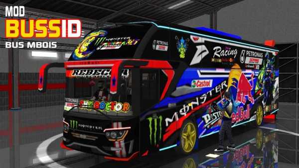Mod Bus MBOIS Full Lampu screenshot 1