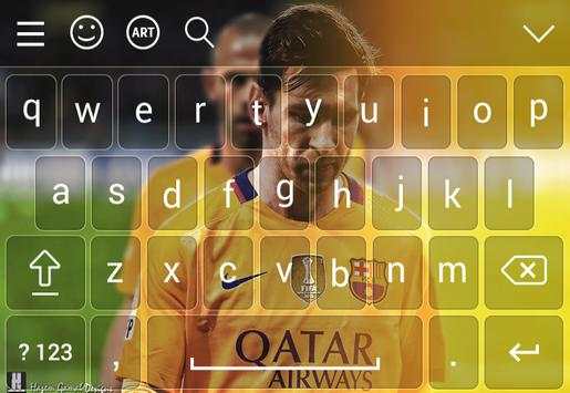 Keyboard For Fc Barcelona 2018 screenshot 2