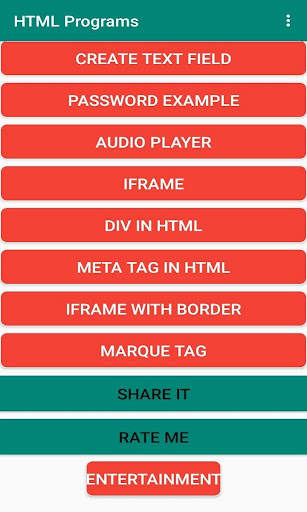 HTML Programs screenshot 6