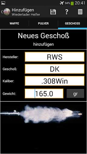 Wiederlader Helfer screenshot 3