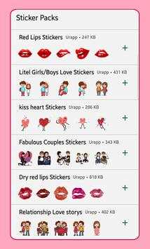 Kiss Sticker for WhatsApp screenshot 3
