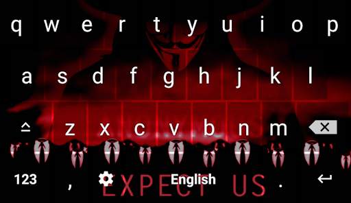 Anonymous Keyboard Themes स्क्रीनशॉट 5