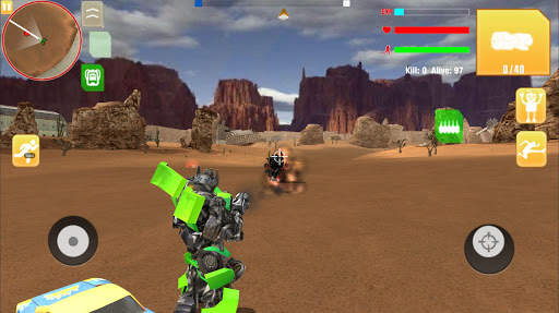 Robot War Free Fire - Survival battleground Squad screenshot 3