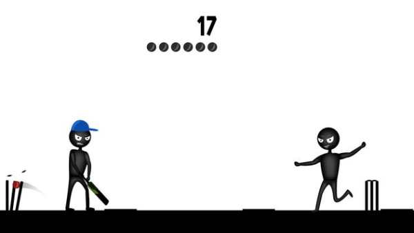 Stickman Cricket Black screenshot 4