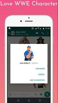 WWE Stickers for whatsapp (WAStickerApps) स्क्रीनशॉट 3