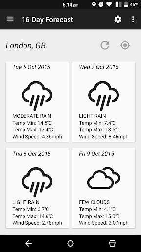 Weather скриншот 3