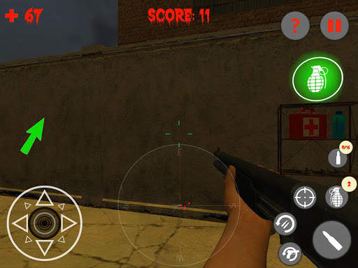 City Destroyed Zombies Shooting Game screenshot 9
