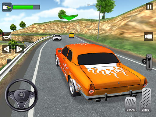 Permainan Mobil Taxi Kota 3d Simulator 2021 screenshot 16