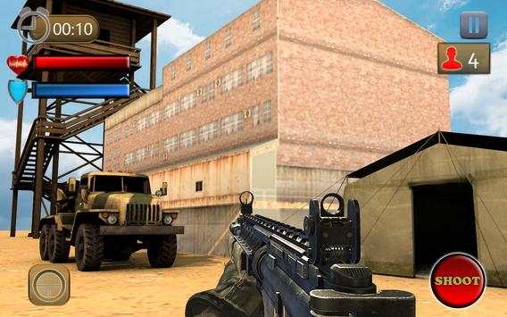 Army Sniper War Game: Invisible Desert Killer screenshot 3