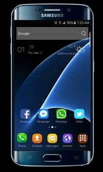 Galaxy A50 launcher theme screenshot 1