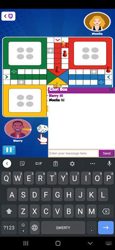 Ludo online with chating screenshot 2